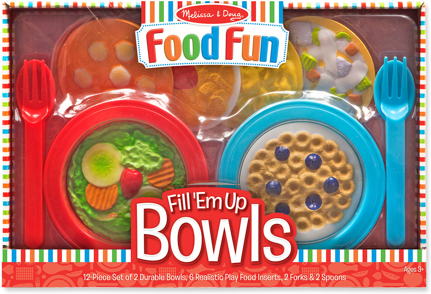 Food Fun Fill 'Em Up Bowls Junction Hobbies and Toys