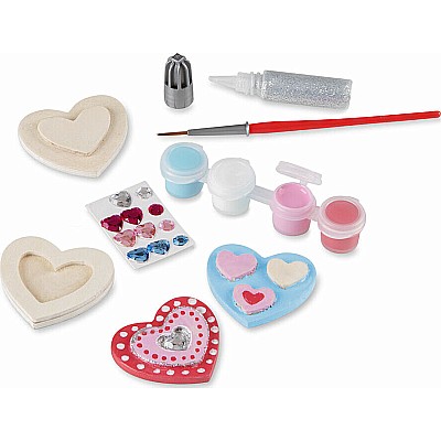 Created by Me! Heart Magnets Wooden Craft Kit