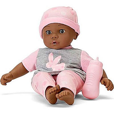 Sweet Smiles - Pink - Dark Skin Tone (14" doll)