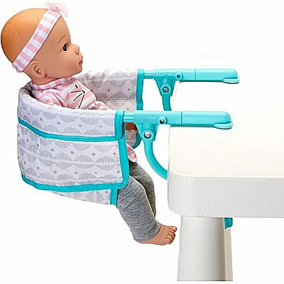 Soft Gray Clip-on Chair (18" doll)
