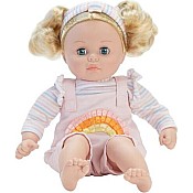 My Little Girl Rainbow Overalls - Light Skin Tone (14