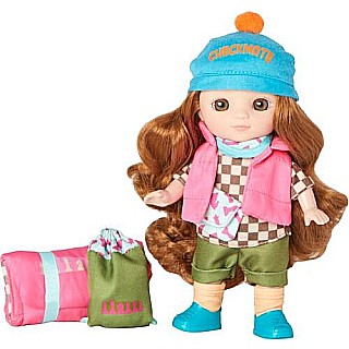 It's All Me!® - Camping + Chess Light Skin Tone/Brown Eyes/Red Hair (8" doll)