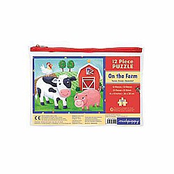 On the Farm 12 Piece Puzzle