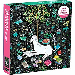 Mudpuppy "Unicorn Reading" (500 Pc Family Puzzle)