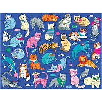 Cats & Dogs 100 Piece Double-Sided Puzzle