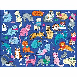 Cats & Dogs 100 Piece Double-Sided Puzzle