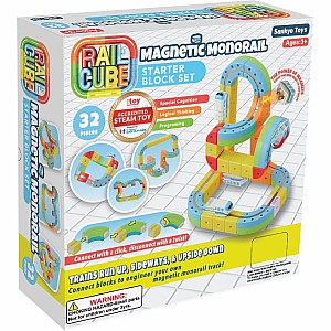 Rail Cube - Magnetic Monorail Starter Set