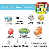 Rail Cube - Magnetic Monorail Starter Set