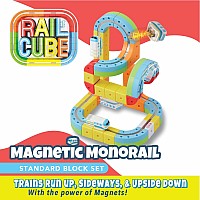 Rail Cube - Magnetic Monorail Starter Set