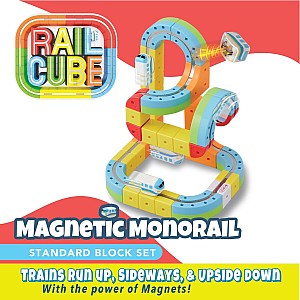 Rail Cube - Magnetic Monorail Starter Set