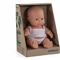 Newborn Baby Doll Caucasian Boy (21cm, 8 1/4")