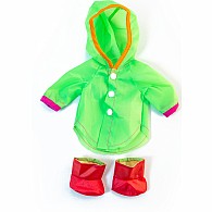 Raincoat And Boots 12 5/8"