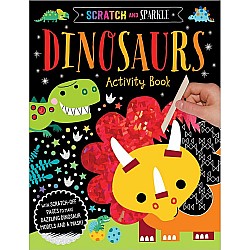 Scratch and Sparkle Dinosaurs Activity Book