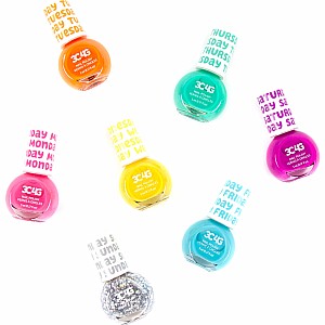 Rainbow Bright Nail Polish Days of the Week (7 Pack)