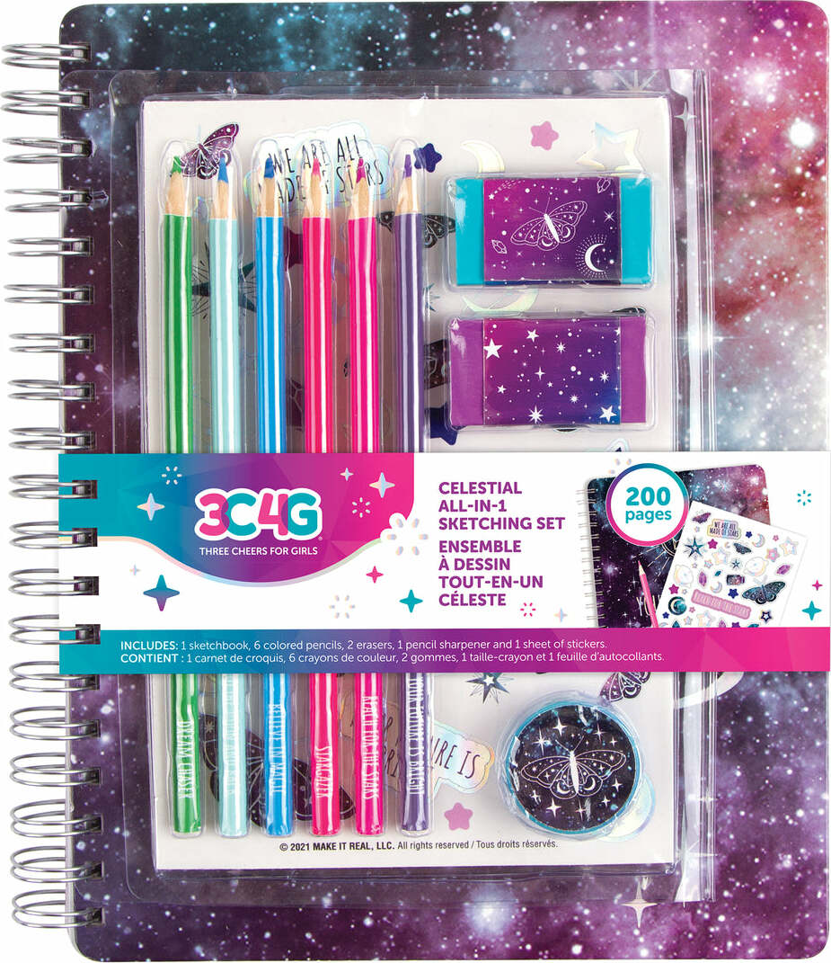 Celestial All-In-1 Sketching Set - Imagine That Toys