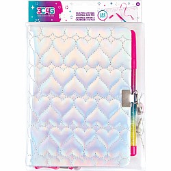 Quilted Locking Journal and Pen