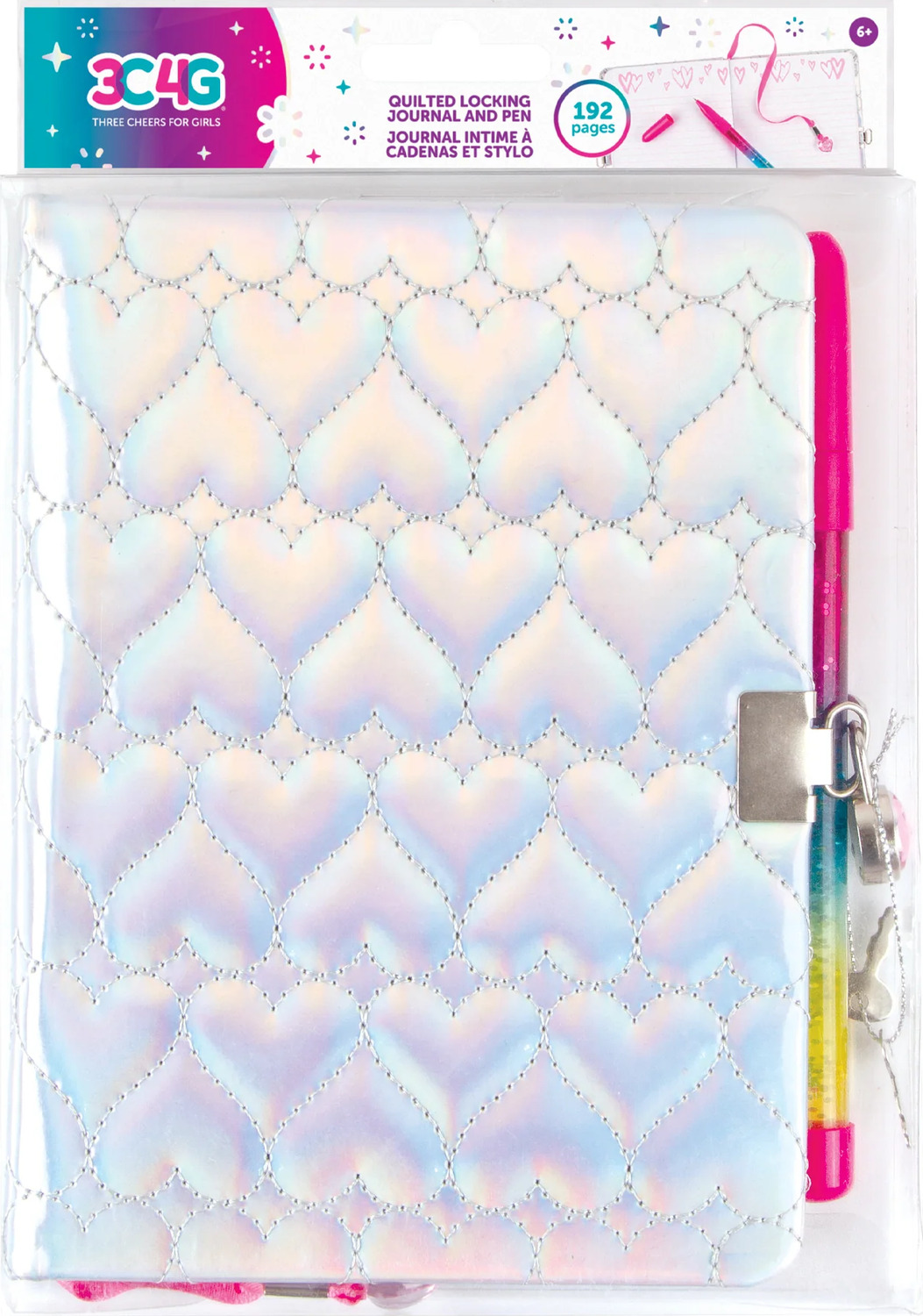 Quilted Locking Journal and Pen