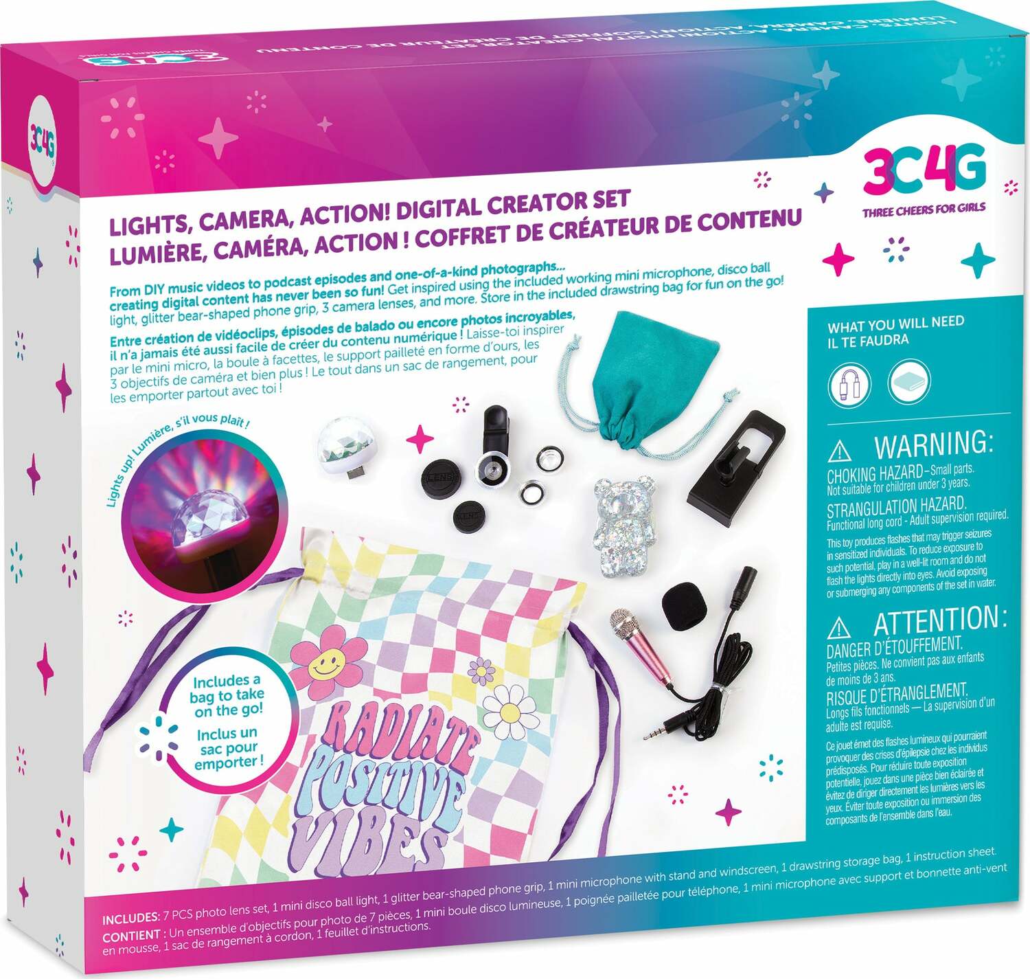 Lights, Camera, Action! Digital Creator Set