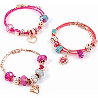 Halo Charms Bracelets Think Pink
