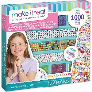 Say Yes! Alphabet Bead Bracelet Set