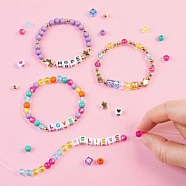 Say Yes! Alphabet Bead Bracelet Set