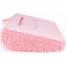 Pink & Gold Deluxe Faux Fur Lap Desk