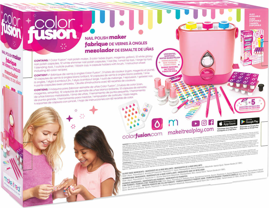 Color Fusion Deluxe Light Match Edition Nail Polish Maker