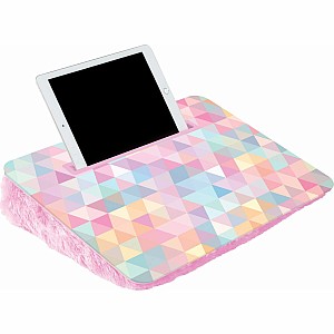 Triangle Faux Fur Lap Desk