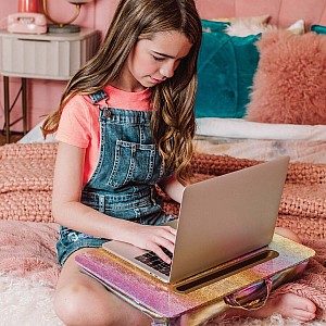 Cosmic Rainbow Lap Desk