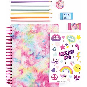 All in One Sketching Set- Pastel Tie Dye