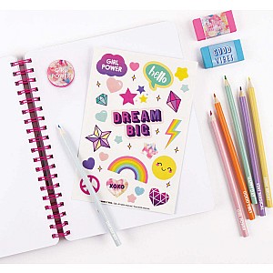 All in One Sketching Set- Pastel Tie Dye