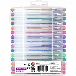 Gel Pens 30-Piece Set & Stickers