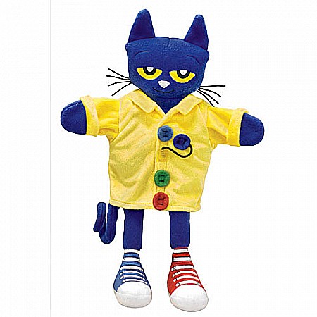 MerryMakers PETE THE CAT GROOVY BUTTONS 14.5" Puppet
