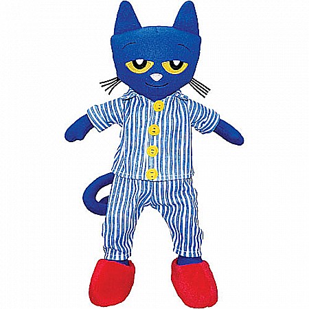 MerryMakers PETE THE CAT BEDTIME BLUES 14.5" Doll