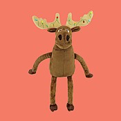 MerryMakers Elmore the Christmas Moose Plush