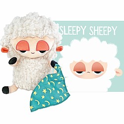 Sleepy Sheepy Book Plush
