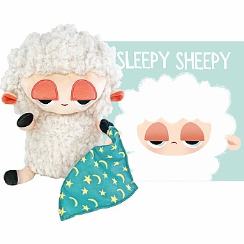 Sleepy Sheepy Book Plush