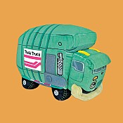 MerryMakers Trash Truck Plush