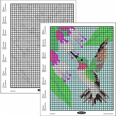 Mystery Mosaic: Book 8 - Colur By Number