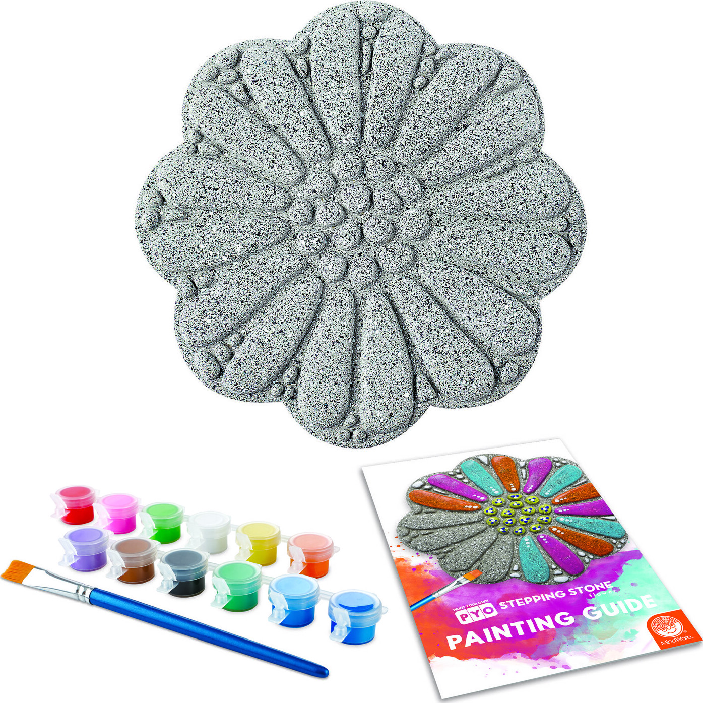 MindWare Paint Your Own Stone: Mosaic Flower Pot