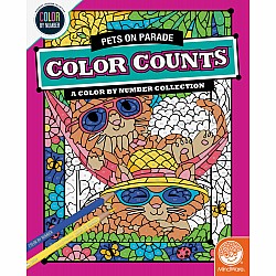 Color by Number: Color Counts: Pets on Parade