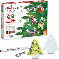 12 Days of Color Your Own Ornaments