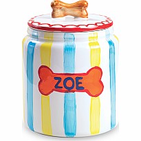 PYO PORCELAIN DOG TREAT JAR