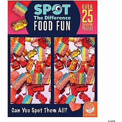 Spot the Difference Book: Food