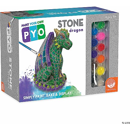 Paint Your Own Stone Dragon