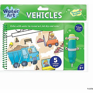 Water Art Book: Vehicles