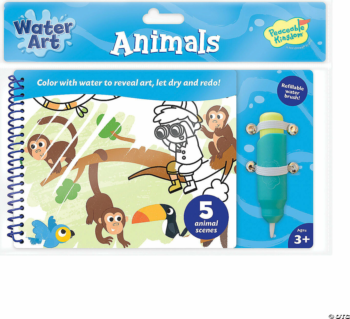 Water Art Book: Animals