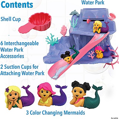 Mermaid Color Splash Water Park Bath Toy Set