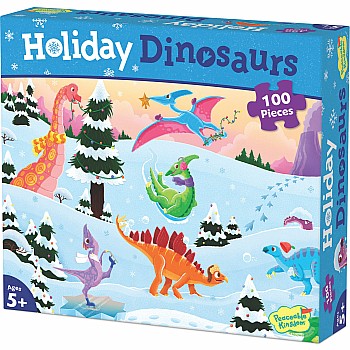 MindWare "Holiday Dinosaurs" (100 pc Floor Puzzle)