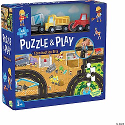 MindWare "Puzzle and Play: Construction Site" (48 pc Floor Puzzle)